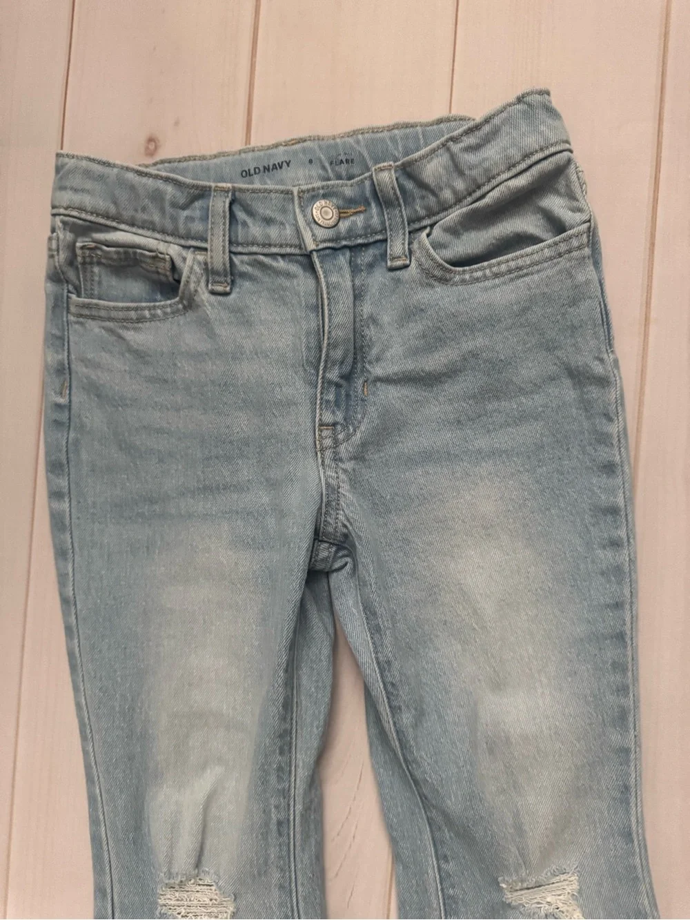 Old Navy Girls High Rise Flare Jeans